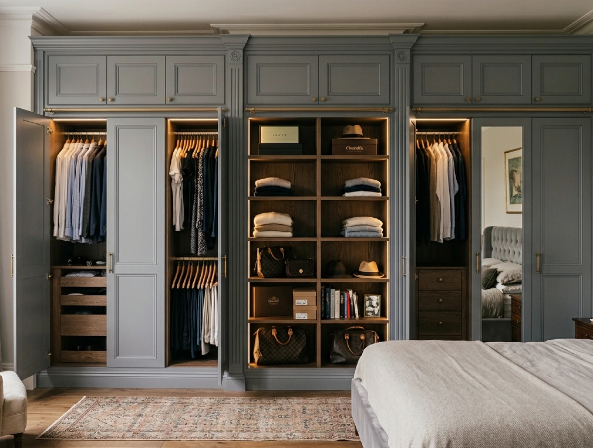 Fitted wardrobes